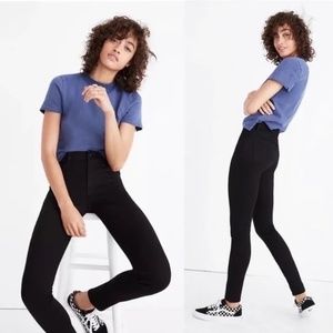 Madewell Roadtripper Jeans Bennett Black Wash Size 29